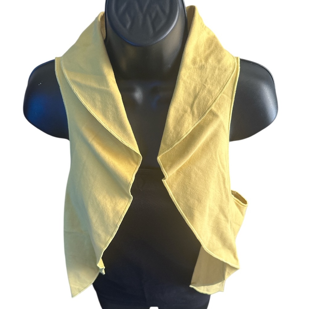 AMERICAN APPAREL Yellow Sleeveless Women's Vest/Top NWOT - Picture 5 of 6